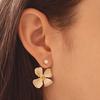 Dana Burton Marina Floral Cubic Earrings