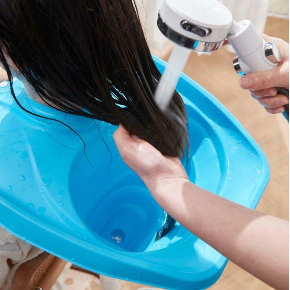 Portable Foldable Hair Washing Basin Convenient Hair Washing Sink Hair Wash Tray  Travel Friendly