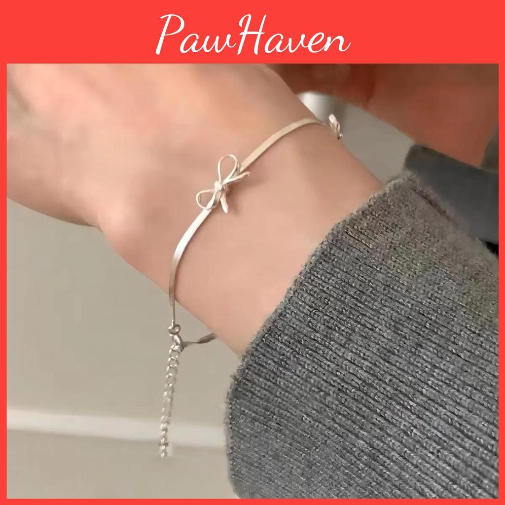 And Beautiful Sophisticated Copper Butterfly Chain Bracelet Sweet And Fresh Style