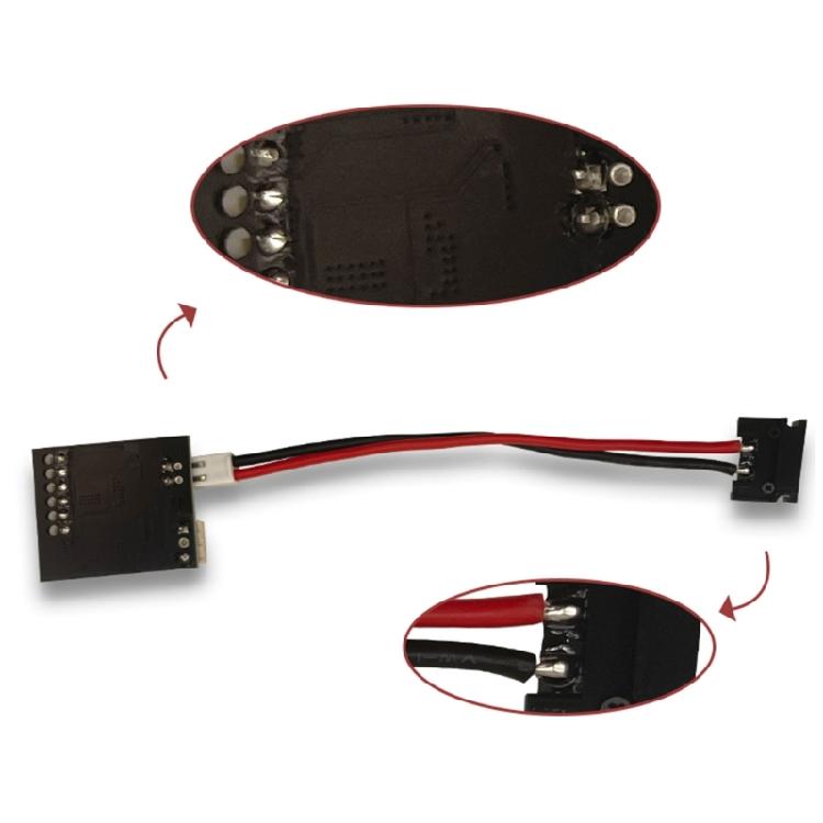 Power Supply Board Low Power Consumption Modification Power Board Module for Game Console Gaming Accessory