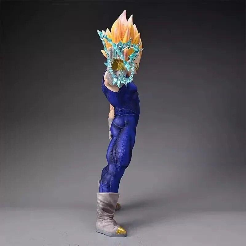 Vegeta Anime Figure Two Head Figurine Pvc Statue Model Collectible Room Ornament Toys Birthday Gifts