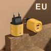 Pd 20W Usb & Type C Dual Ports Fast Charger Quick 3.0 Charger Adapter For Iphone 14 13 12 Xiaomi Samsung Eu&Us Wall Charging