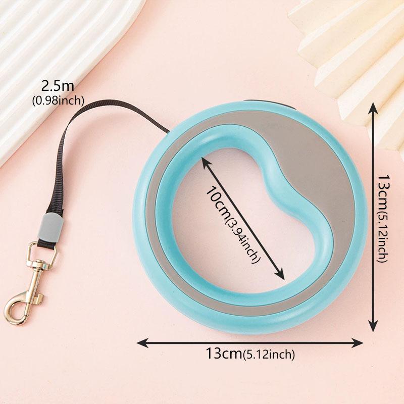 Retractable Dog Lead Heavy-Duty Extendable Dog Leads Strong Nylon Tape Brake Automatic Retractable Outdoor Training Pet Leash 1