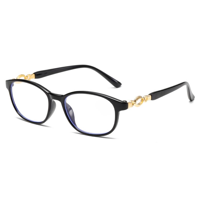 Anti-Blue Light Reading Glasses Ultralight PC Frame Oval Eye Protection Men Women FULL Frame Comfortable Eyeglasses