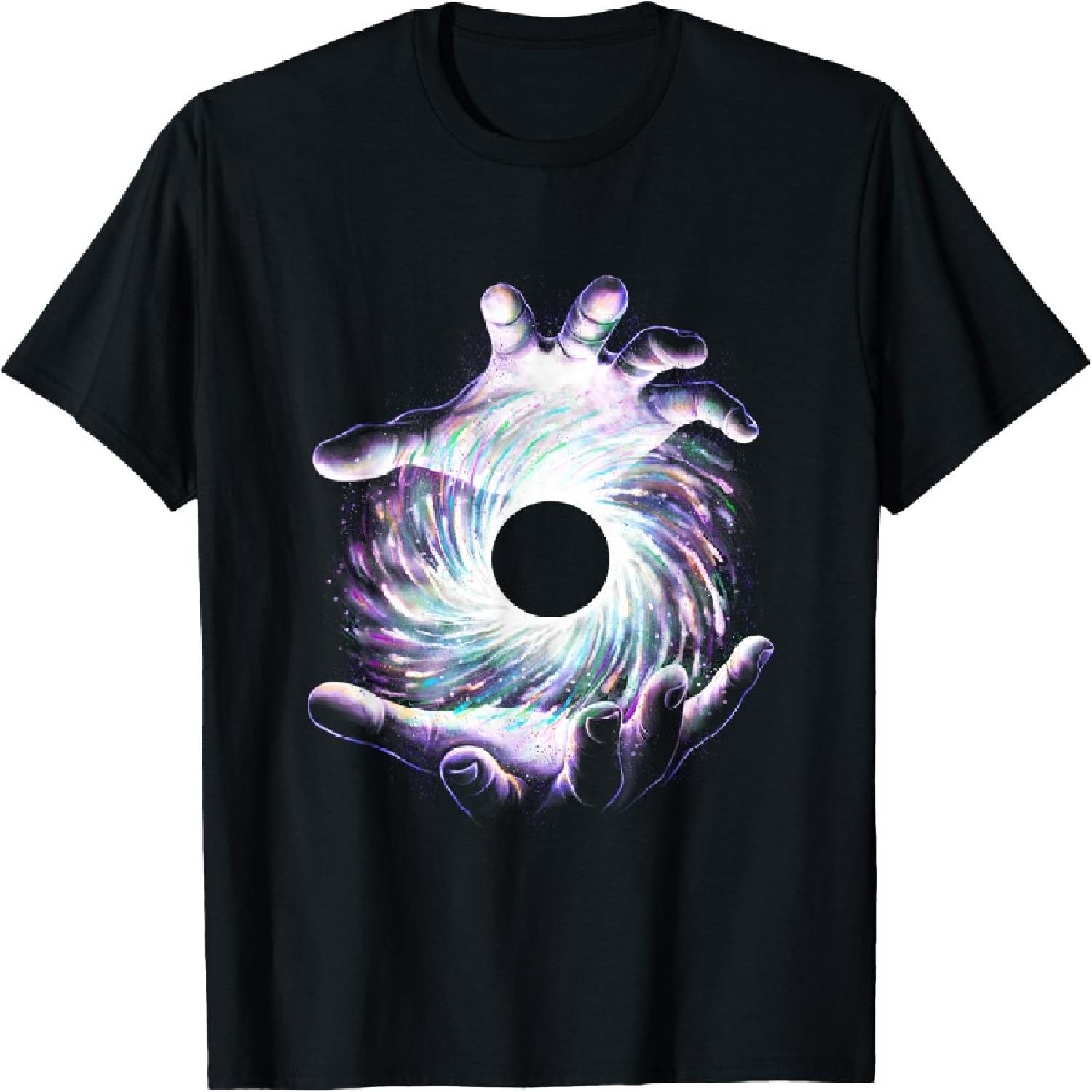 Футболка Галактическая Черная Дыра Фэнтези Магия Волшебник S