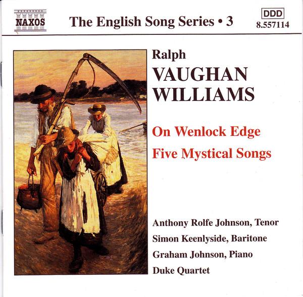 

CD R. VAUGHAN WILLIAMS English Song SeriesVol. 3 8557114 Naxos 2003 Europe Classical Used