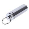 Durable Keyring Outdoor Pocket Toothpick Holder Dispenser Pill Case Keychain