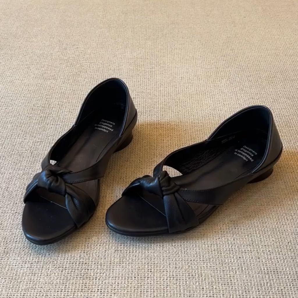 Vintage suede cross strap wedge sandals women's summer wear ultra-comfortable versatile Roman shoes open-toed high heels