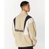 Reebok Twin Vector Color Block Stand Collar Windbreaker Comfortable Breathable Full Zip Jacket Unisex Jacket Beige REJU4EJ39I2