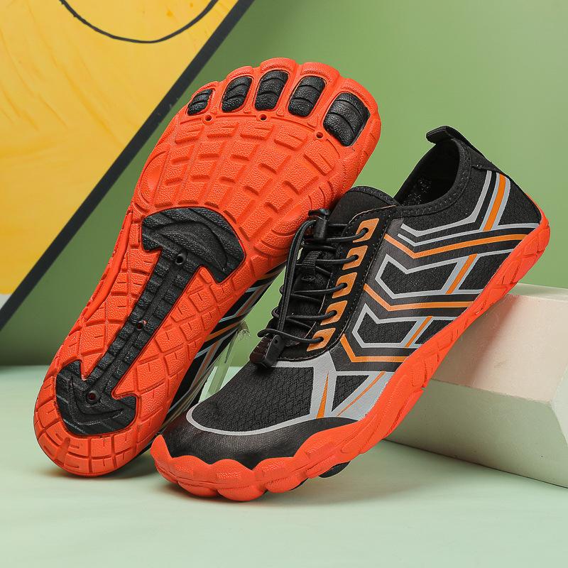 Foreign trade new creek shoes men and women couples outdoor five-finger wading swimming shoes yoga skipping rope indoor fitness shoes