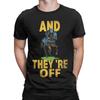 Theyre Off T Shirt Funny Horse Racing Gambling Graphic Funny 100 Cotton Tshirt Horse Racing Jockey Silks Tees Tops For Unisex