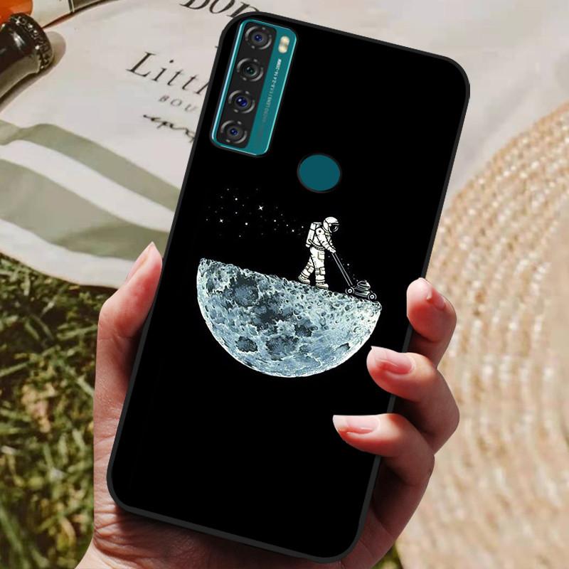 For TCL 20 SE Case Soft Silicone Phone Back Cover For TCL 20 SE TCL20SE TCL20 20SE Cases Coque for TCL 20SE  Fundas Bumper Shell