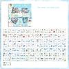 100Pcs Four Seasons DIY Scrapbook Stickers Handmade Journal Decor Flower Theme Stickers  Collage