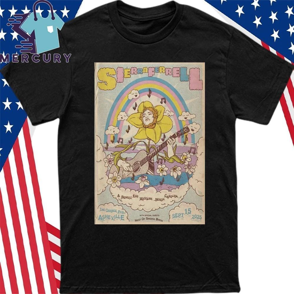 Sierra Ferrell September 15 2025 The Orange Peel In Asheville NC Poster Shirt Unisex T-Shirt S