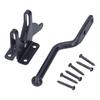 Durable Gate Latch Kit Easy Install Fence Bolt Lock Heavy Self-Locking Gate Latch  Garden