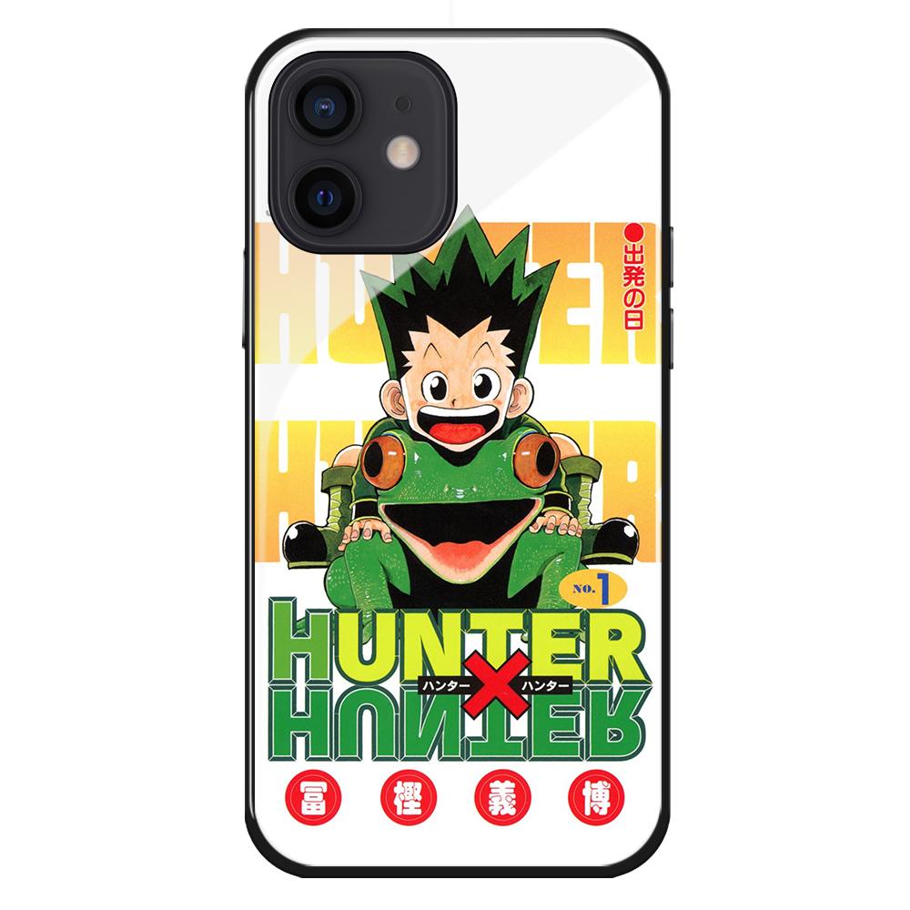 

для iPhone 14 Hunter X Hunter Чехол для iPhone 6 6s 7 8 14 Plus 11 12 13 14 Pro max mini X XS XR SE2020 GON FREECSS Стеклянный чехол iPhone 14 plus