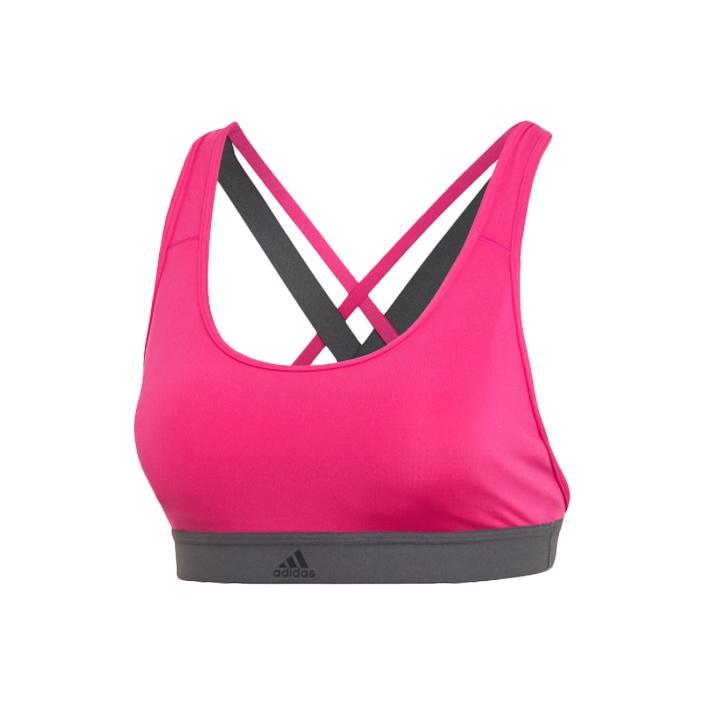 

Adidas Drst X Medium Intensity Fitness Training Sports Bra Women Underwear Magenta DX3766 L