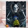 Anime Movie Coraline Shower Curtain - Water-Repellent And Leak-Resistant, Mold And Mildew Resistant For