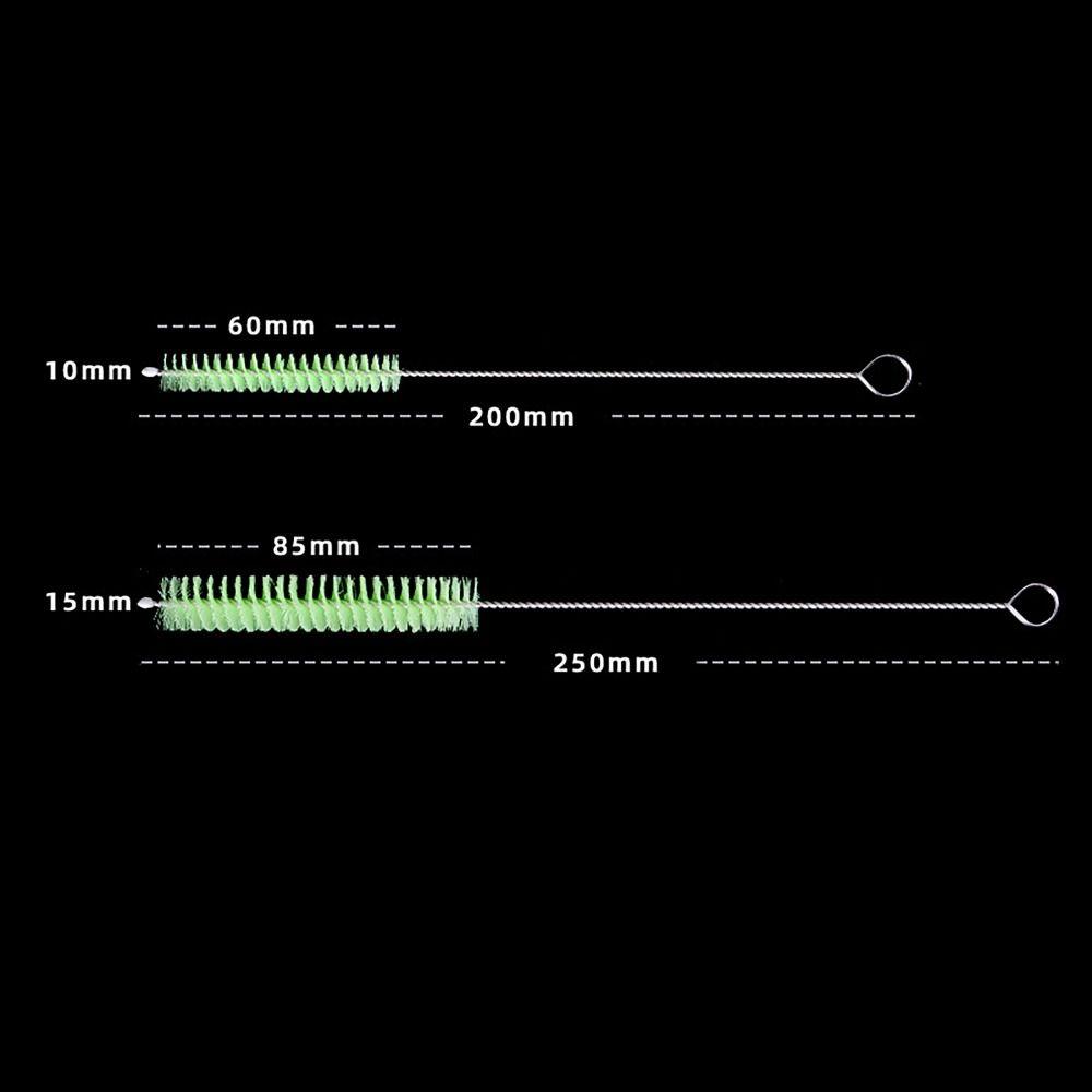 Bottle Accessory Straw Cleaning Brush Nylon Slot Brush Useful Straw Cleaners  for Office Kitchen