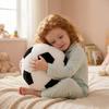 Ball Shape Round Football Dolls Stuffed Soft Football Throw Pillow Doll Ins Funny Football Plush Toy Kids Playing Supplies