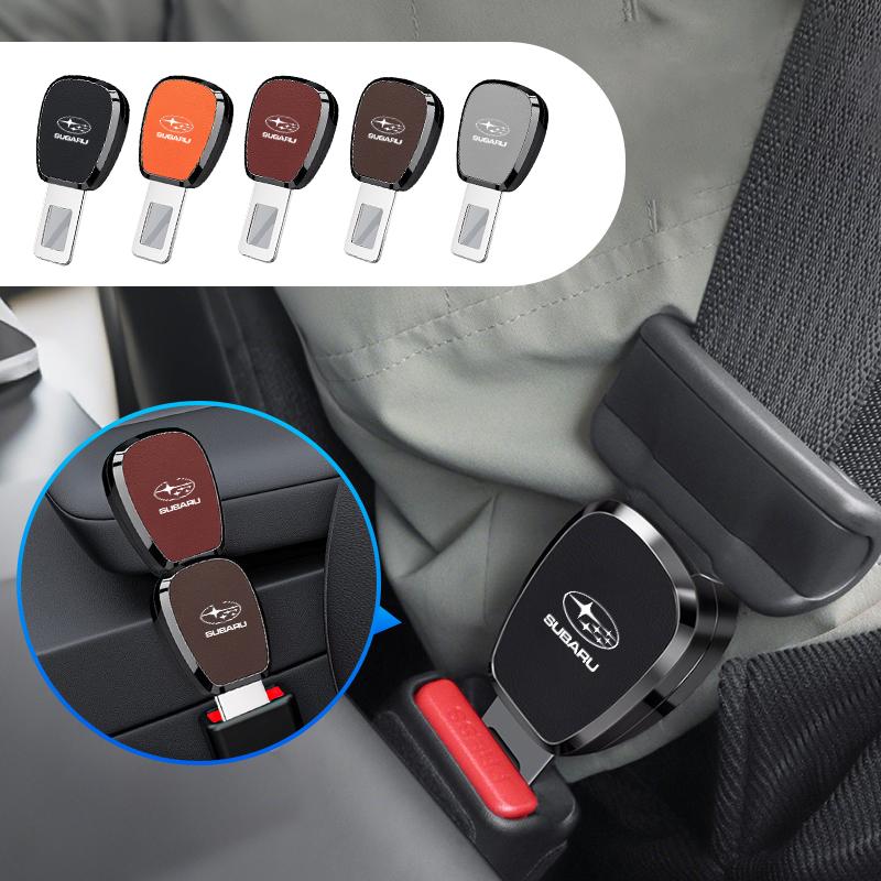 Car Seat Belt Clamp Extender Safety Belt Buckle Auto Seat Belt Extender For Subaru Impreza Legacy WRX STI BRZ Forester Accessory