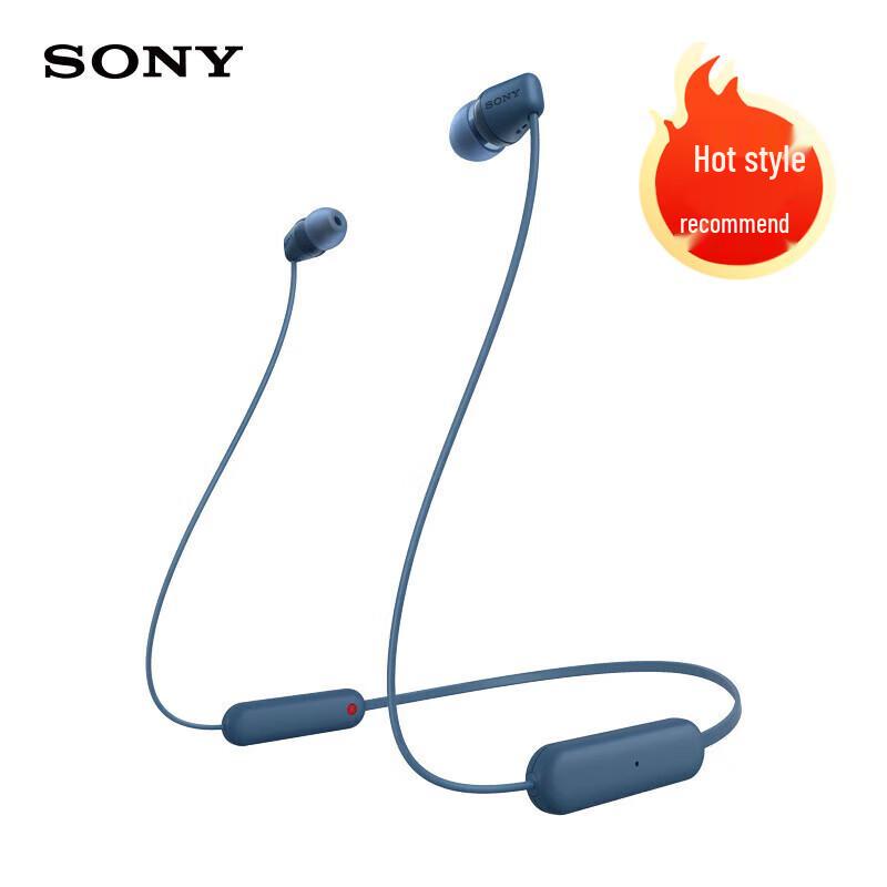 

Sony WI-C100 Wireless Neckband Bluetooth Headset
