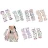 Bowknot Printed Cooling Sleeves Summer Cooling Sleeves for Women Girls Camping