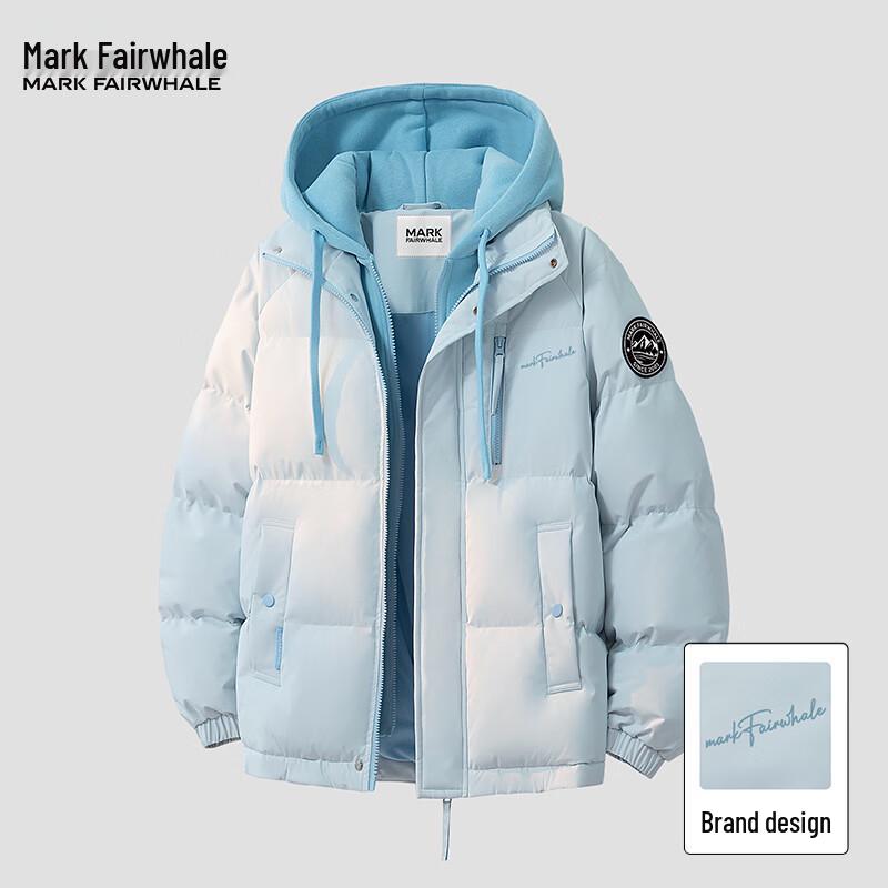 Mark Fairwhale Men's Hooded Padded Winter Jacket