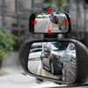 Car Blind Spot Mirror Adjustable Convex Rearview Mirror Wide Angle Mirror For Safety Parking Car Mirror
