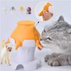 Silicone Kittens Bubble Milk Bowl Food Grade Pet Automatic Nipple Feeder  Kittens Puppies Rabbits