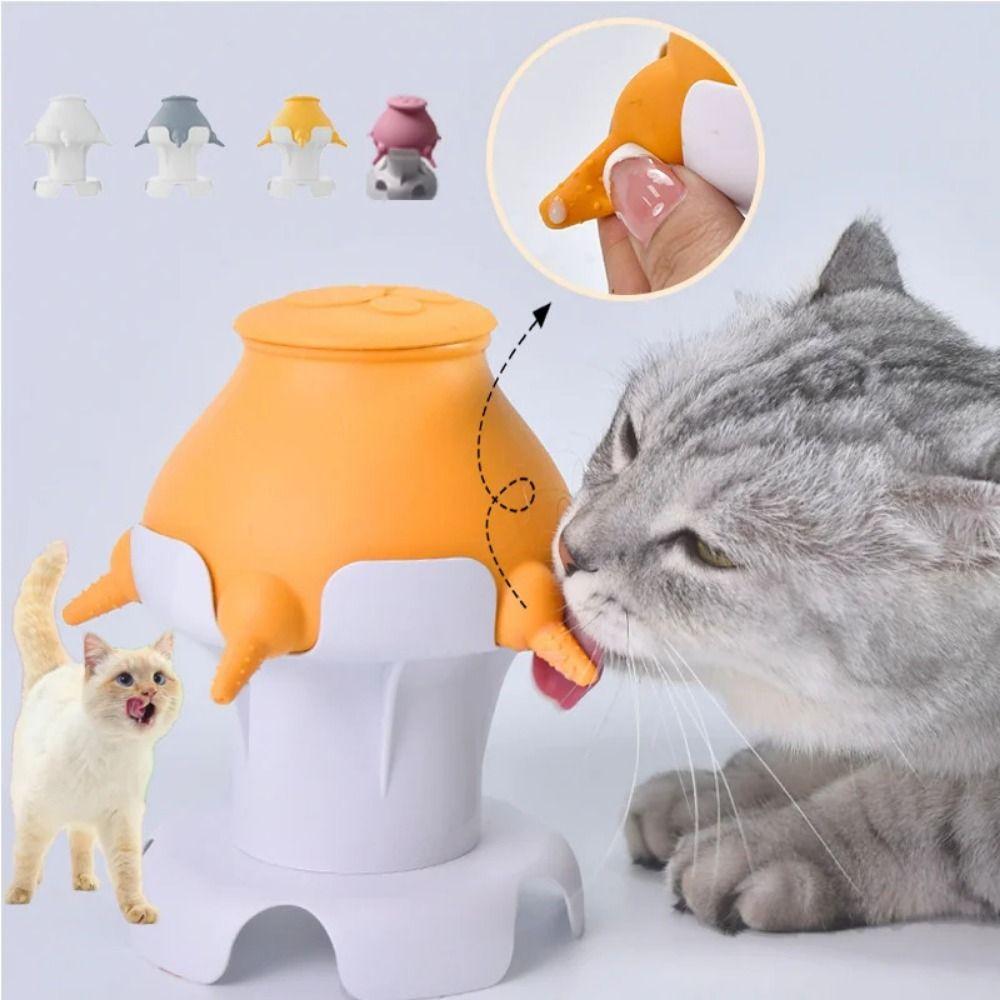 With 5 Nipples Pet Sucker Feeder Silicone Pet Automatic Nipple Feeder  Pet Dog Cat
