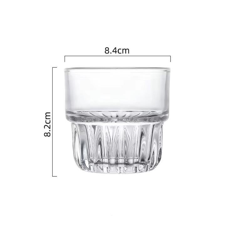 Transparent Simple Glass Heat-resistant Mug Water Cup Milk Cup Coffee Cup Juice Cup