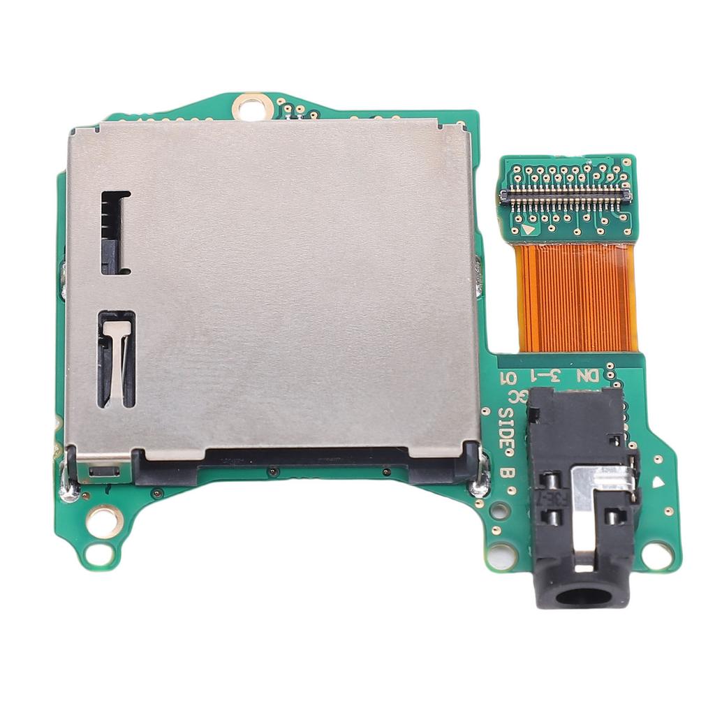 Remplacement de l'emplacement pour carte de jeu hôte pour la console Switch, module d'emplacement de lecteur de carte de jeu avec port pour écouteurs