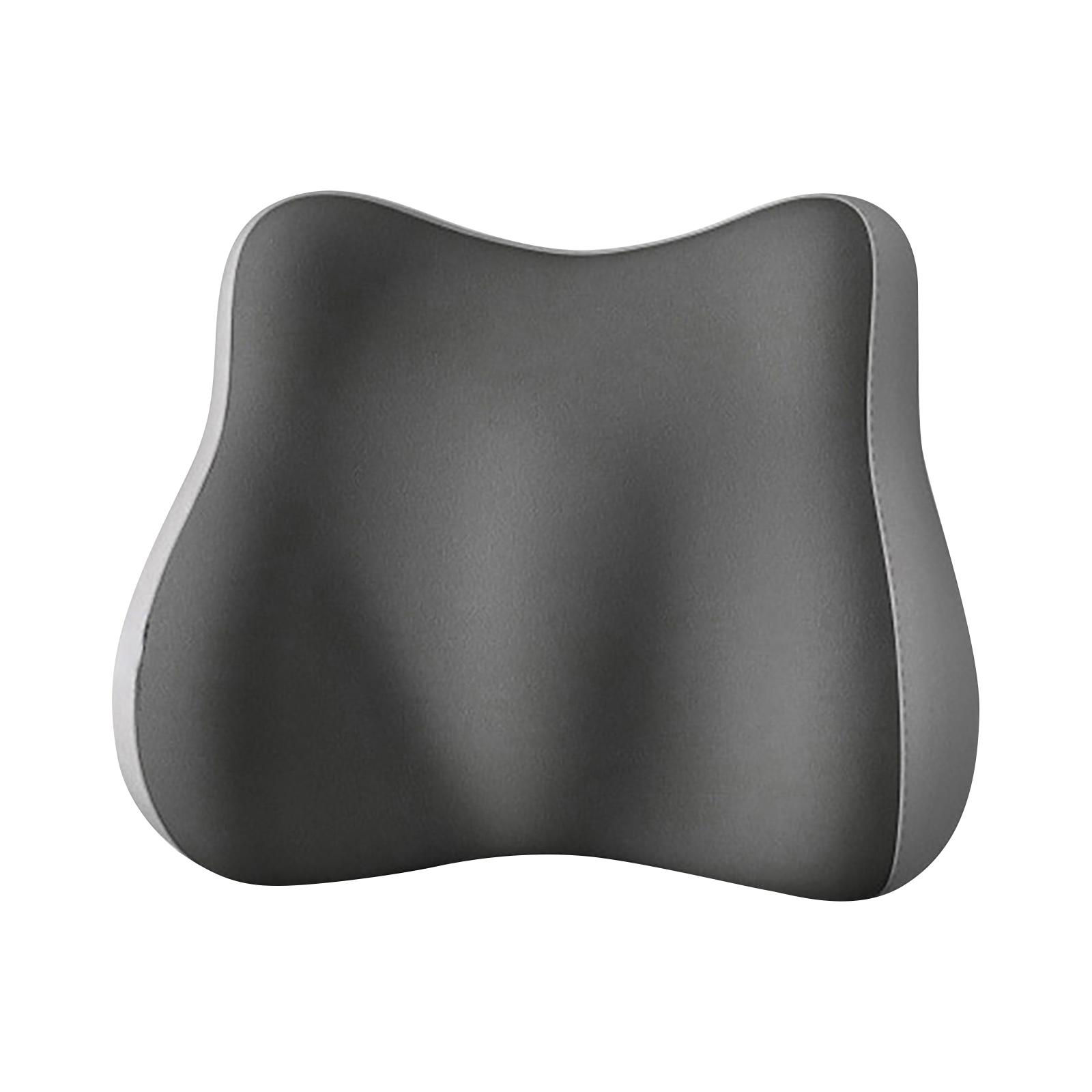 

Двойная серая поясничная поддержка для длительной сидячей позы студентов One Size