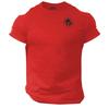 Blood Spartan T Shirt Pocket Gym Clothing Bodybuilding Training Workout Mma Top