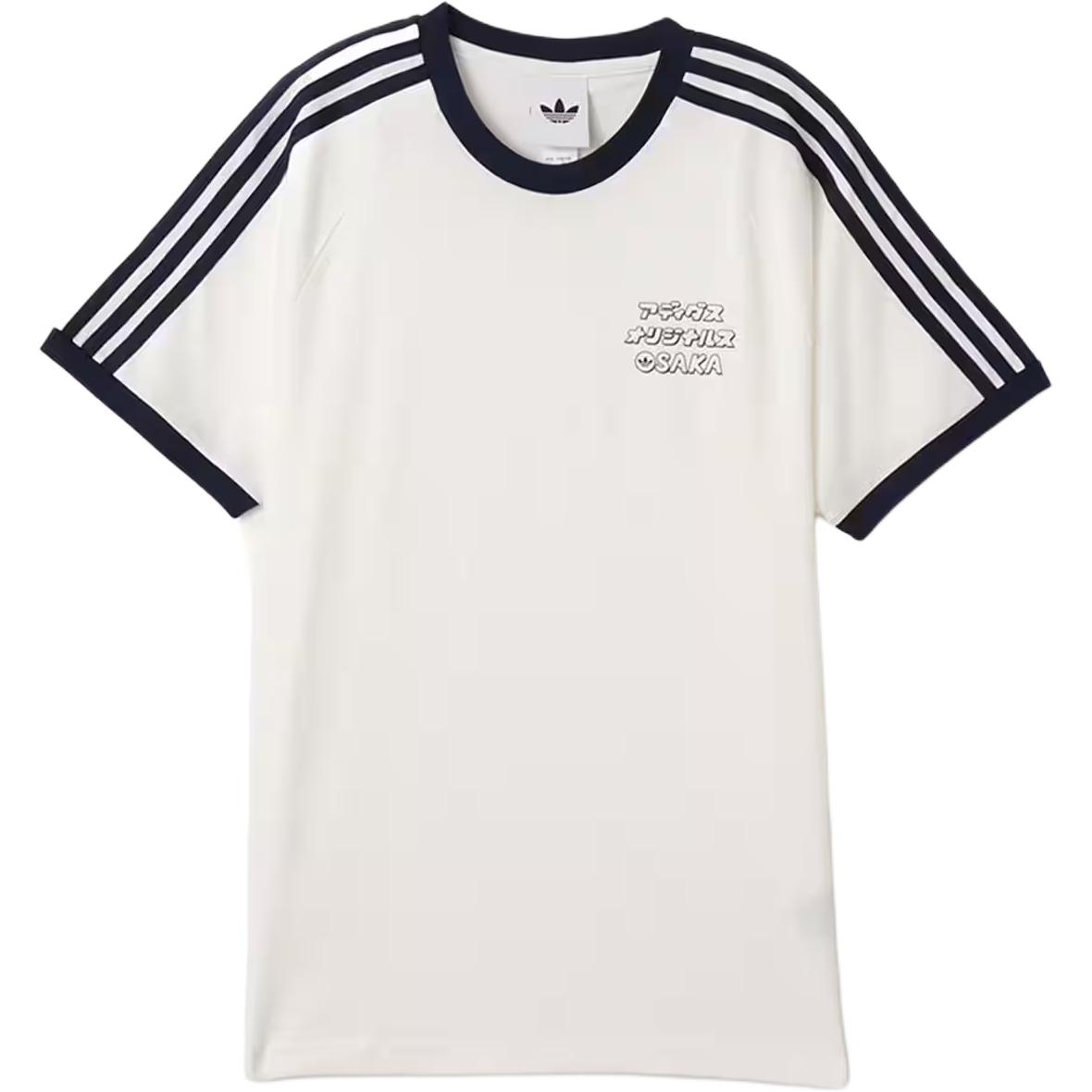 Adidas Originals SS25 OSAKA KATAKANA T SHIRT T Shirt Unisex KD9402 S