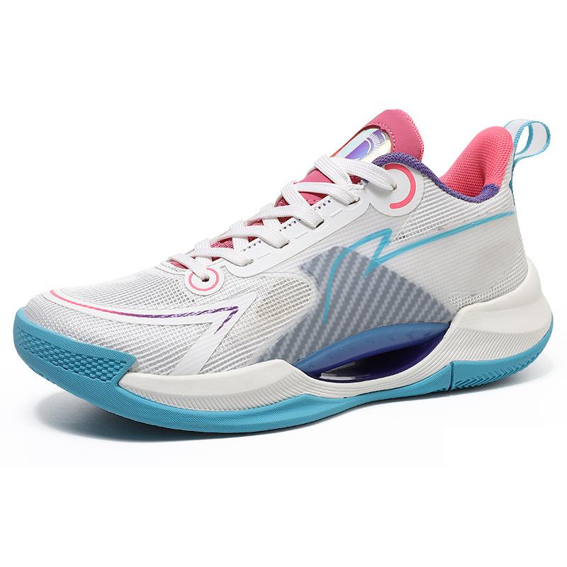 

Y6616 Мужские Женские Баскетбольные Кроссовки Низкие Дышащая Сетка Износостойкие Парные Тренировочные Модные Спортивные Ботинки 38