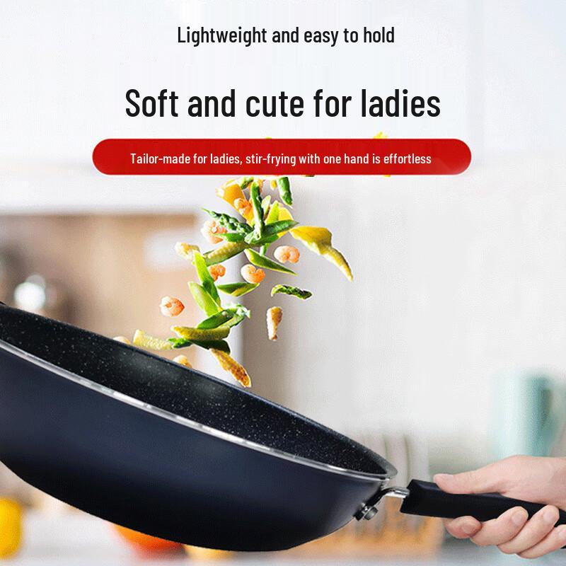 SUPOR 32cm Star Stone Non-Stick Wok