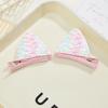 Pastoral Princess Glitter Cat Ear Hair Clips for Girls