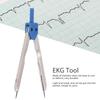 EKG Calipers Stainless Steel 0‑2.4in Ruler Drafting Divider Measuring Tool for Nursing