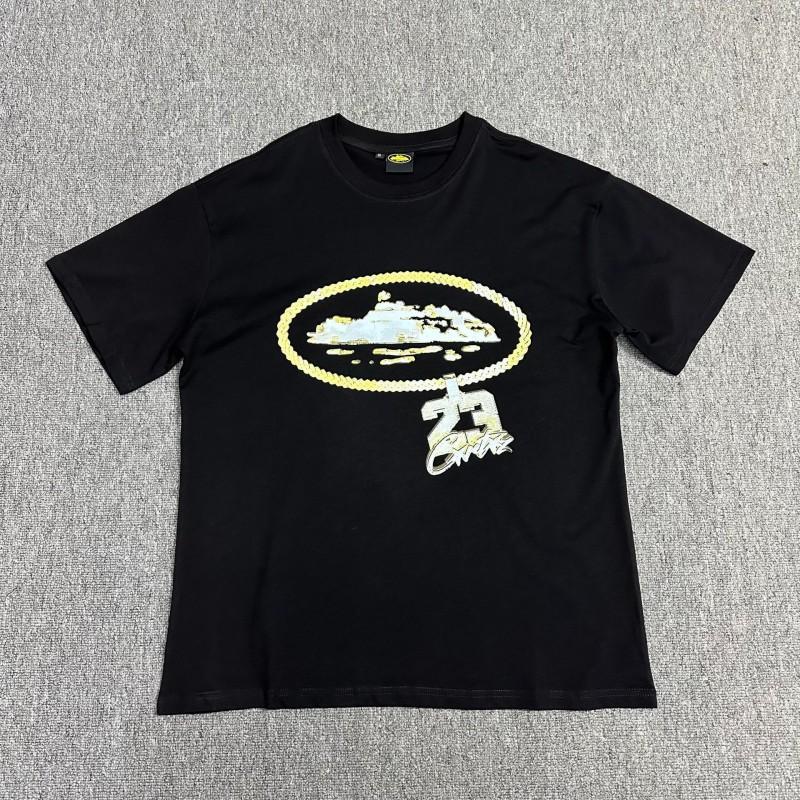 Corteiz Streetwear Graphic Tee Unisex Oversized Cotton T-Shirt Hip Hop Casual Short Sleeve Top