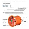 Industrial High-Temperature Axial Flow Duct Fan