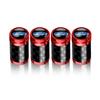 Carbon Fiber Car Wheel Tire Valve Cap Tyre Rim Stem Cover Accessories For Ford Ranger S-Max Focus Galaxy Mondeo Transit Tourneo