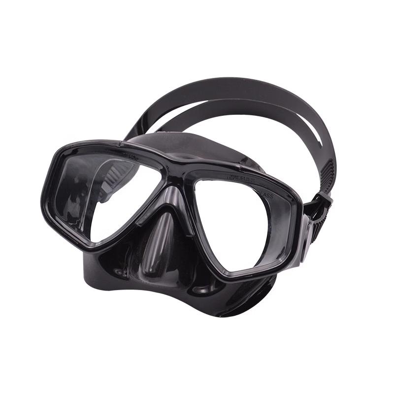 Bath Battle Large Frame Tempered Glass Swim Goggles