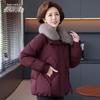 Xuezf Women's Winter Fox Fur Collar Down Jacket