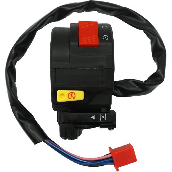 M MATI 0453816 Left Handlebar Switch Start Kill Stop Horn for Polaris Sportsman 90 Outlaw 90 2007-2009