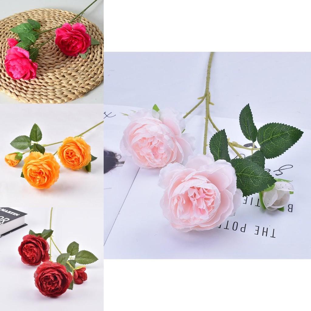 Piwonie Sztuczne Kwiaty na Wydarzenia Plenerowe z Teksturowanym Wykończeniem do Użytku Domowego