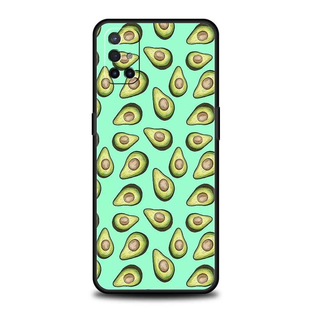 Süße Avocado Handyhülle Für Oneplus 13R 13 12R 11 10T 10R Nord N100 N200 N10 10 9 9R 9RT CE 3 2 Z Pro 5G Weiche TPU Hülle Fundas