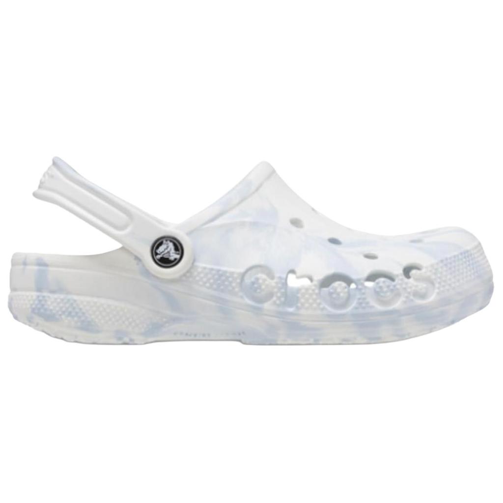 Crocs Baya Croslite Resin Fashion Trend Hole Shoes Unisex White