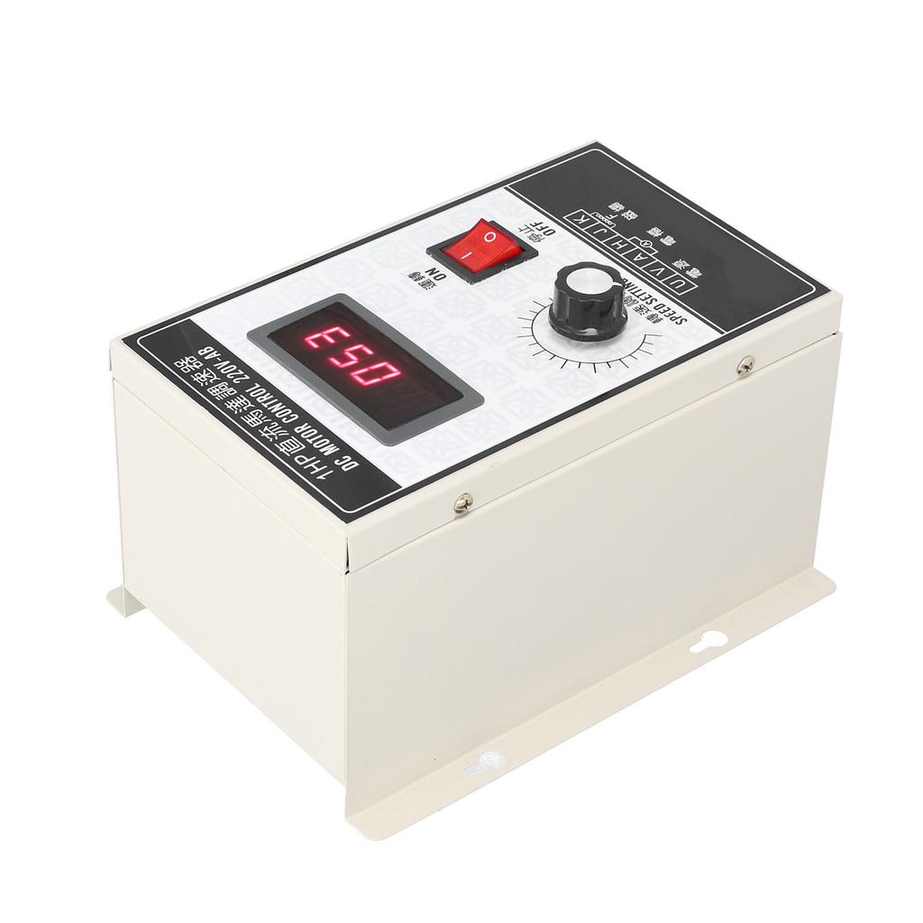 Motordrehzahlregler Digitalanzeige Regler Steuerschalter DC 220V Zubehör